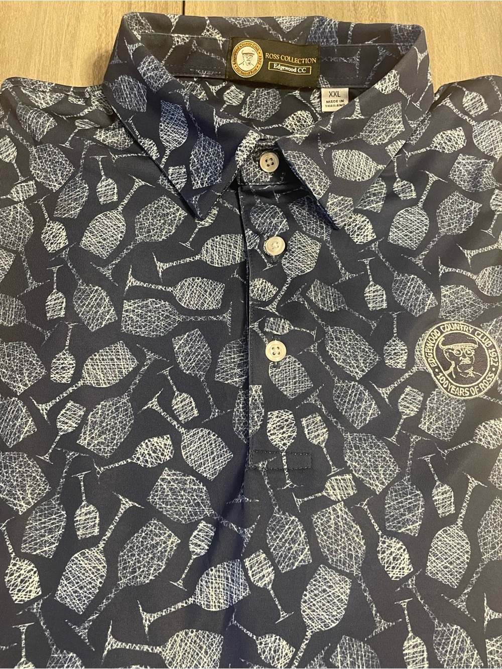 Donald Ross Collection XXL Golf Polo – Edgewood Country Club 100 Years of Ross